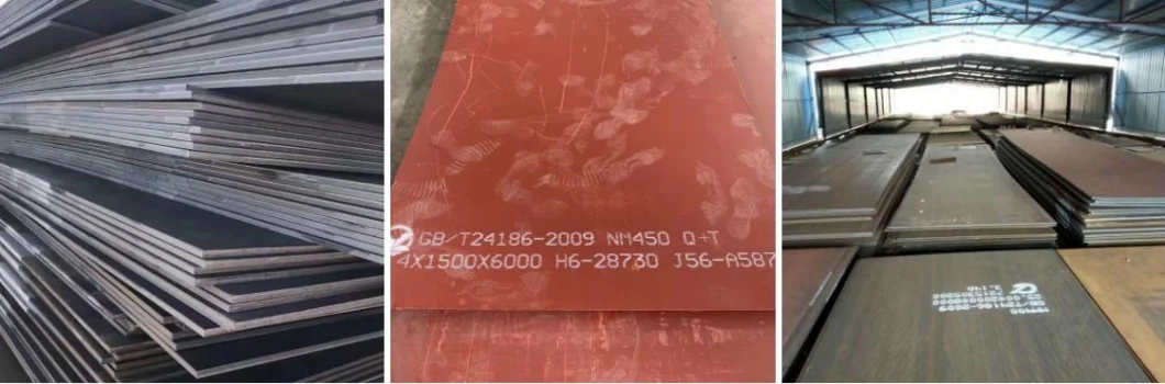 Desgaste de alta resistencia - acero resistente Nm400 Nm450 Nm500 de la placa