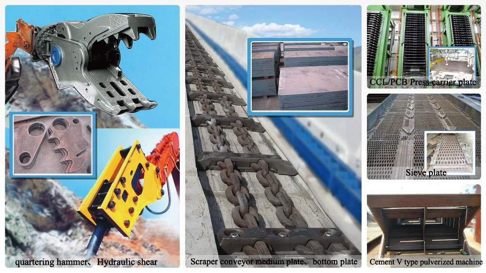 Lleve - placa de acero resistente de /Wear de la placa de acero de la placa resistente del desgaste/placa del desgaste de Hardox con el desgaste de alta calidad/de Jfe - la placa de acero resistente/la placa de acero antiusura