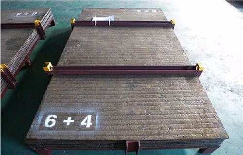 Desgaste compuesto del alto funcionamiento del desgaste 10+8 - placa de acero resistente