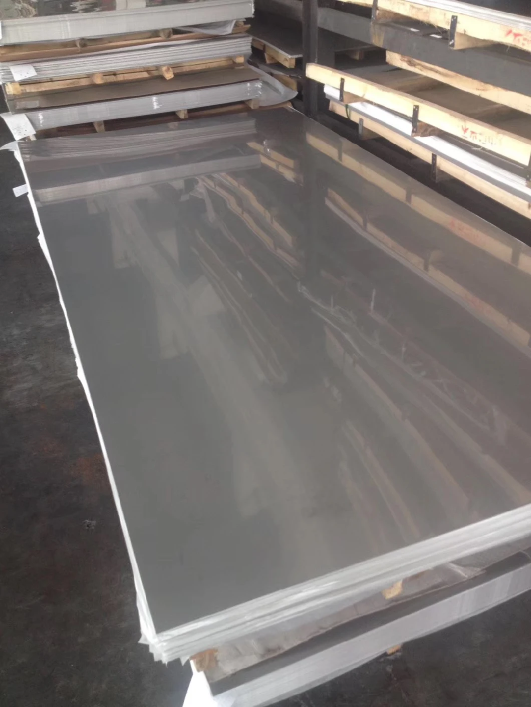 PVC en frío placa inoxidable gruesa de la hoja de acero 316ti de 1 milímetro