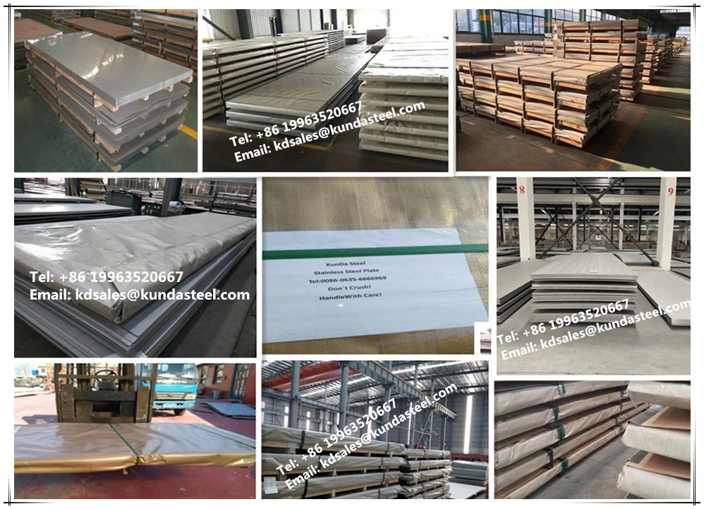 Las hojas chinas de los Ss platean conjuntos del precio 3m m ASTM A240 3m m 3.5m m que 316 430 placas de acero inoxidables comunes cubren