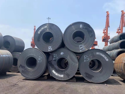 Tamaño modificado para requisitos particulares bobina laminada en caliente del acero de carbono para el edificio y el tubo ISO9001