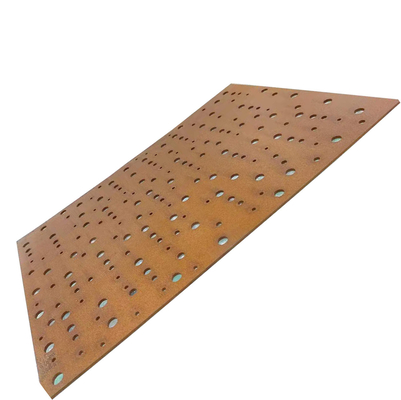 estruendo de 0.6m-3M AISI ASTM de la placa de acero de 0.8-1.2m m A588 Corten