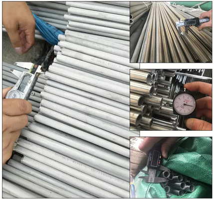 Tubo inoxidable 304 de la tubería de acero 310 201 316 laminados en caliente en frío