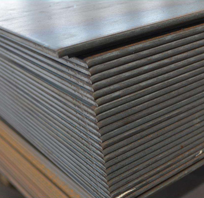 6 mm 8 mm laminado en caliente HR carbono placa de acero suave A36 SS400 S235 S355 A572 MS