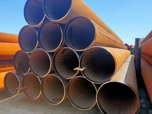 Laminado en caliente redondo del tubo 10-1500m m del CS A106 GR B del API 5L ASTM A106