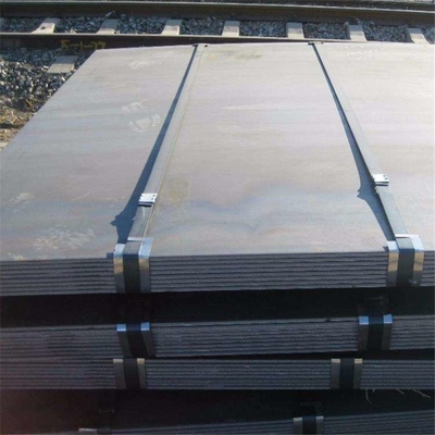 Superficie 12m m negra laminada en caliente de la placa de acero de la construcción naval 6m m 8m m 9m m