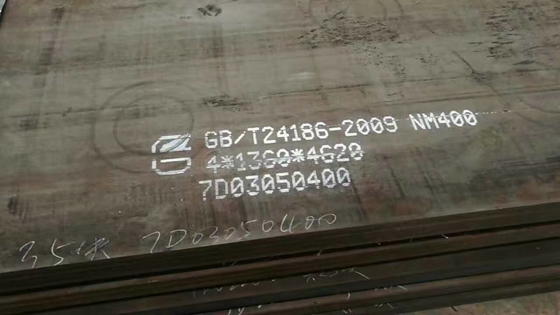 Desgaste de NM360 NM500 - placa de acero resistente NM400 NM450
