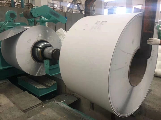 316 304 laminaron la bobina de acero inoxidable 301L laminado en caliente 0.3-3m m