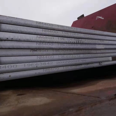 Alto carburo Cladded 2000m m de la placa de acero del desgaste del cromo Ar450