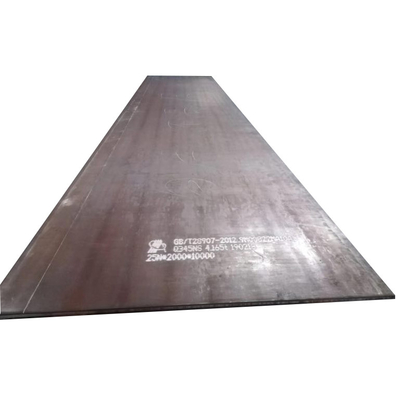Placa de acero al carbono resistente a la intemperie A588 Spa-H Corten 150 mm