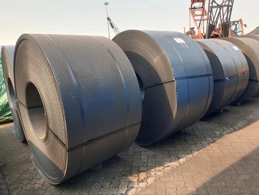 La bobina laminada en caliente del acero de carbono A36 soldó con autógena 3' - 4' anchura