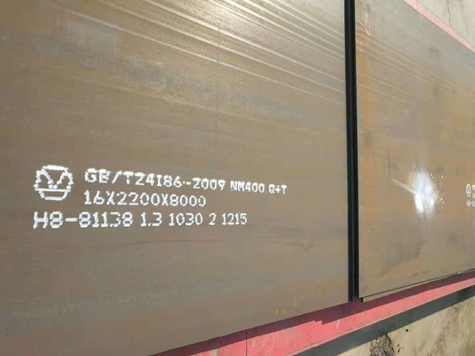 La placa de acero de alta calidad NM500 lleva - AR400 de acero resistente AR500 para el ingeniero de minas