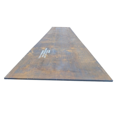 chapa de acero dulce laminada en caliente placa de acero resistente a la intemperie Q235NH Q355NH