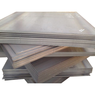 chapa de acero dulce laminada en caliente placa de acero resistente a la intemperie Q235NH Q355NH